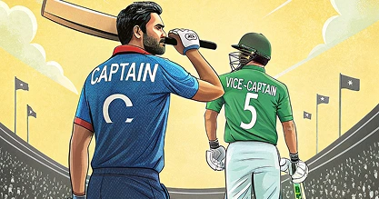 Choose a captain and vice-captain